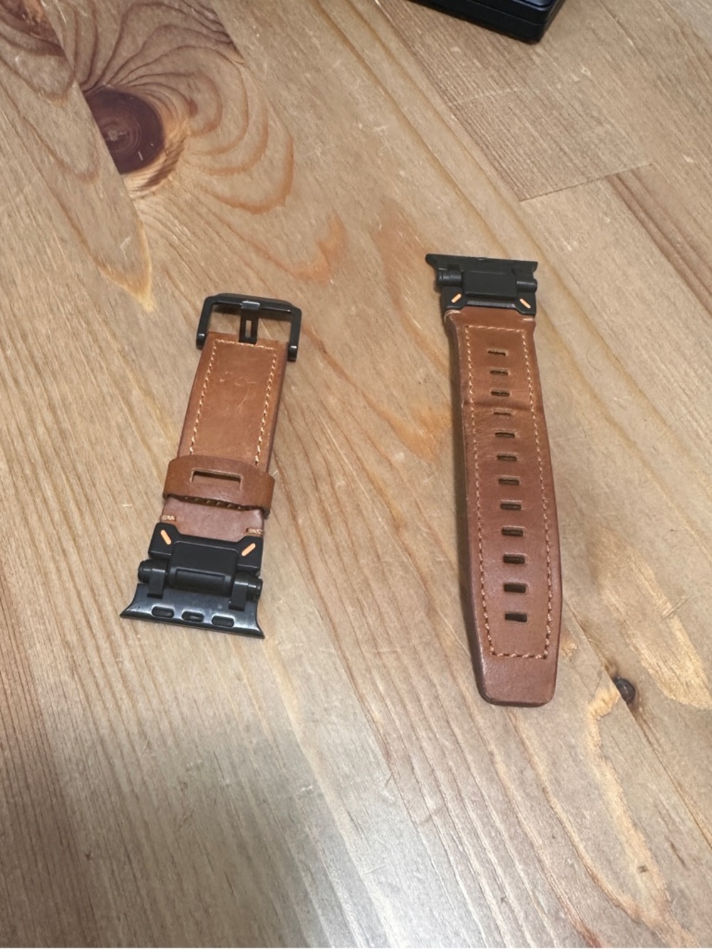 VeveXiao Leather Apple Watch Band for Apple Ultra Watch 2
